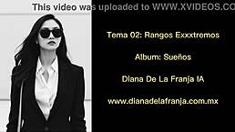 Extreme Ranks with Sexy Mexican Diana de la Franja in Bar Dancing and Swingers Orgy