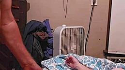 look at her bouncing tits while toying ass and pussy