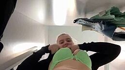 masturbate in the changing room?