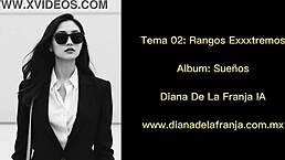 Extreme Ranks with Sexy Mexican Diana de la Franja in Bar Dancing and Swingers Orgy