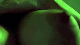 Italian horny milf Artemisia Love bounces big natural tits close up in slow motion