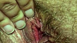 How does this thick preggo milf squirt so much from her big pussy?