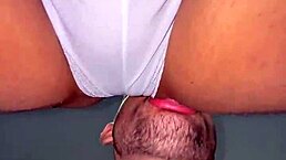 giving the best vagina suck with lots of saliva in close-up pov