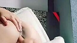 Me Gusta Mi Dildo Enorme In Teen Ass And Pussy With Double Penetration