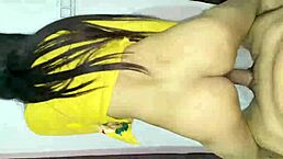 Will This Punjabi Aunty Get Rough Fucked By Big Cock In Hostel Room? Horny Indian Milf Strips Naked For Hardcore Oral Cheating.