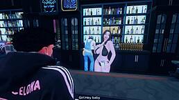 hey, check out this sims 4 strip club episode with ripped clothes and wild dancing