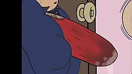 Oh man, this futanari sex trio in the bathroom is wild with anal assfucking and cumshots everywhere