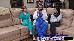 Dr tampa performs ditria roses first gyno exam