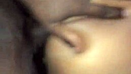 Skinny slut with enormous natural tits takes ass licking and squirting at party