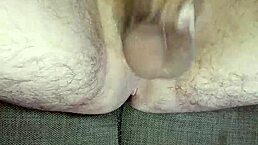 Watch me stroke this big uncircumcised cock until it explodes