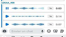 Mexican amateur begs me to jerk my cock for her pussy.