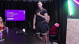 i mean duas morenas strip him after saying he gets hornier post-filming with tips on pleasing women and perfect oral sex from kylian cria sheer red