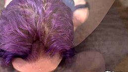 horny inked babe with small tits surprises her stepdad by riding his cock roughly in cowgirl. she gets wet and sloppy during the taboo quickie mission.