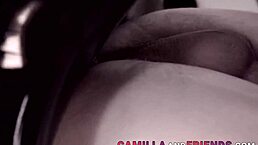 I'm a shemale in tight latex dominating and banging my obedient boy with rough thrusts