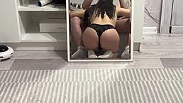 Brunette Babe Gives Best Blowjob As Cheap Whore In Homemade Scene