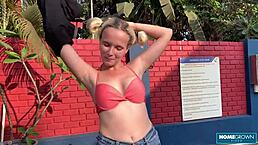 “Mark Pirson猛干我紧逼！”泳池辣妹Lolipop叫床