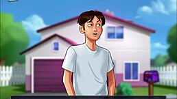 summertime saga episode 217 with amateur gameplay action