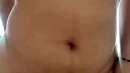 Young Latina bends over for deep anal while moaning in pleasure