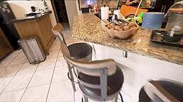 Girlfriend's HOT MOM Jasper Nyx Joins for Doggystyle and Blowjob in Bedroom Fun