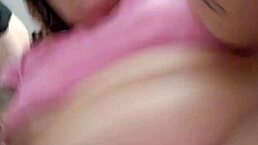 ele depositou todo o estoque de porra dentro de mim, filling her with huge creampie in intense vaginal action.