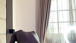 so this muslim girl is getting intimate with her young 18+ boyfriend in the bedroom