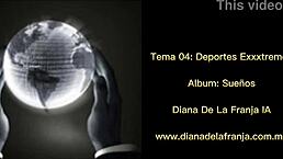deportes exxxtremos with diana de la franja in mexican bar dancing swingers music night club desk