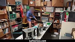 Shane Blair gets apprehended and taken to the LP office for punishment.