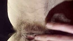 Teacher Masturbates Hairy Wet Dripping Pussy With Passionate Orgasm During Break