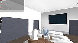 fucking random slut with monster cock in roblox condo