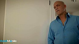 Isn't it wild how Kimmy Kimm keeps licking and riding her stepfather's monster cock in bed, from missionary to cowgirl?