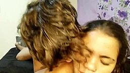 Soca soca hits my shaved pussy. Flakael rides bare with big cock action in this 18+ teen Latina scene.