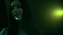 You're My Sex Slave Now, Redhead! Tattooed Dominatrix Commands In Lesbian Vampire Cosplay With Face Sitting And Scissoring.