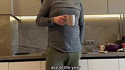 Stepson in maniac costume surprises and fucks stepmom hard on Halloween night.