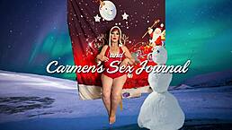 Hey, Granny Claus enjoys two positions for a Christmas in July celebration, reaching orgasms in homemade mature amateur style with doggystyle and missionary.