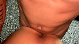 Me Follo el Coño de Mi Amiga por Primera Vez en Su Casa with Lingerie Lick and Doggystyle!