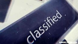 Stealing that pink bikini leads to Jackie Hoff getting detained by officer Calvin Hardy who asks for a foot job