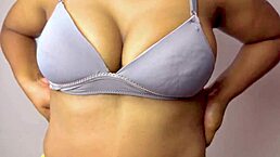 desi couple on honeymoon with big tits wife riding and cheating in romantic missionary sex