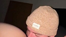 Caught Licking Ass In Snow With Multiple Cumshots!