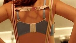 Jena Dammaya models bikini as Indonesian maid in fun outfit display 😊 looks so cute and stylish!