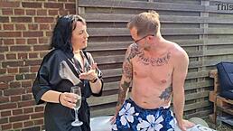 Mya Lorenn gets fucked in her ass by her lucky neighbour