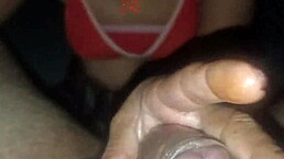 Hey, watch this new desi bhabhi giving handjob then getting fucked doggy style with big ass cumshot.