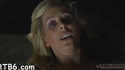 Sadomasochism cage with hairless blowjob fucking pussy