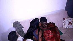 Halloween Kicks Off The Celebrations! I Meet Two Pretty Masked Girls For A Threesome Evening Of Erotic Fucking Fantasy And Cum In Mouths!