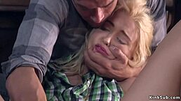 Can This Helpless Saloon Maid Handle Intense Anal BDSM Submission And Rough Bondage As A Tied Up Slave?