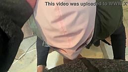 A real slut is happy when her husband leaves home. She can fuck her husbands friend.