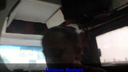 Old big cock guy pounds tiny pussy inside moving motorhome full video on red sheer