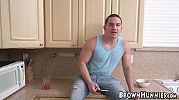 Brown Teen 18+ Amateur Maya Bijou Gets Penetrated Missionary With Big Cock Beside Bff.