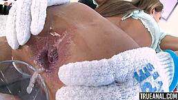 True Anal Fucking For Hime Maries Tight Virgin Ass In Cowgirl And Missionary