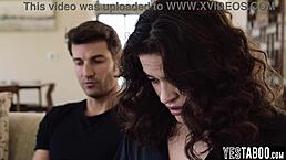 Big ass latina milf calls hung guy for laptop fix but wants rough doggystyle fuck by monster cock?