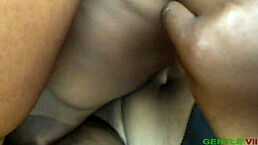 he came to deliver a package but ended up fucking my wet fat pussy. young bbw bends over for doggystyle with big black cock until cum.